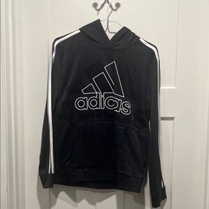 Adidas Boy’s Deep Grey Hoodie Sweater